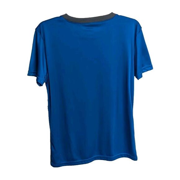 Beast Mode Athletic Shirt Youth 16 Mike Top Kids Boys Blue Sports Back to School - Picture 2 of 6